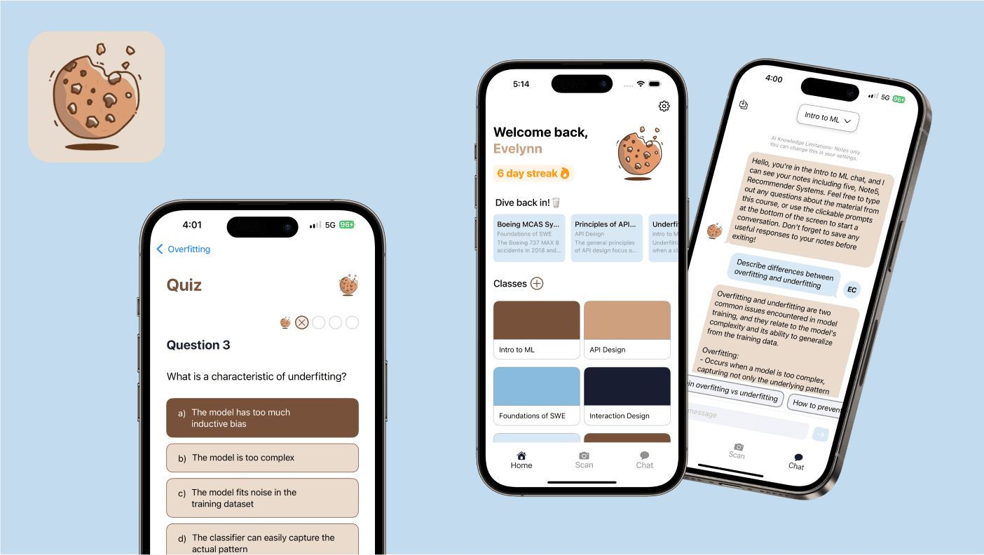 SmartCookie project screenshot